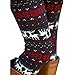 GBSELL New Women Christmas Printed Stretchy Pants Leggings Sport Casual (F, L)