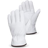 Toledano Industries Work Safe Premium Leather Work Gloves