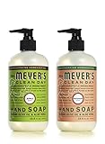 Mrs. Meyer's Clean Day Liquid Hand Soap Apple & Geranium (2x12.5 fl oz)