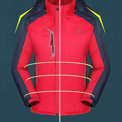 Men's Winter Casual Outdoor Sports Coat Warm Zip-Up Long Cotton Padded Velvet Thickened Outwear