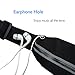 Miracol Running Belt with Free Cooling Towel, Water Resistant Waist Pack for Men and Women, Fully Adjustable, 2 Expandable Pouches, Run Accessories for iPhone 5, 6 Plus, 7 & Android Phone