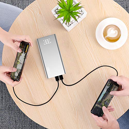 image for Eui External Battery,2 USB Outputs Portable Charger Power Bank with Ty