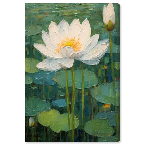 Art Remedy This Is My Waterlily Gallery Wrapped Impressionism 1 Piece Canvas Wa…