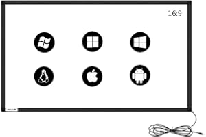 GreenTouch 40 inch Infrared Touch Overlay 10 Points IR Touch Frame with USB Interface Free-Drive Plug and Play