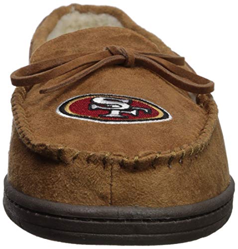 foco NFL Mens Team Logo Moccasin Slippers - XL
