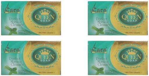 Vcare Queen Soap Perfect Morning Cleanser - 100g (Pack of 4)
