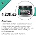 Strong Hold Hair Wax, LuckyFine Hair Styling Clay, Hair Styling Pomade for Man, Unisex Clear Hair Wax for Thickened, Non-Greasy Water Soluble Textured Hair Mud Cream for Gift 4.23.oz