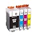 GPC Image Compatible Ink Cartridges Replacement for HP 934XL 935XL 934 XL 935 XL 4 Pack (1 Black, 1 Cyan, 1 Magenta, 1 Yellow) be used for HP Officejet Pro 6830 6230 6812 6835 6815 6820 6220 Printer 