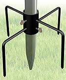 Garbuildman Pole Stabilizer Stand Base with 4