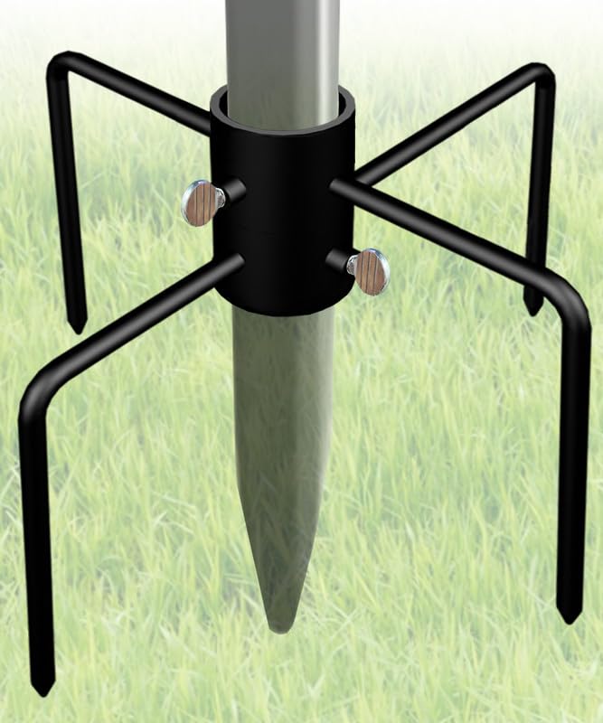 Garbuildman Pole Stabilizer Stand Base with 4