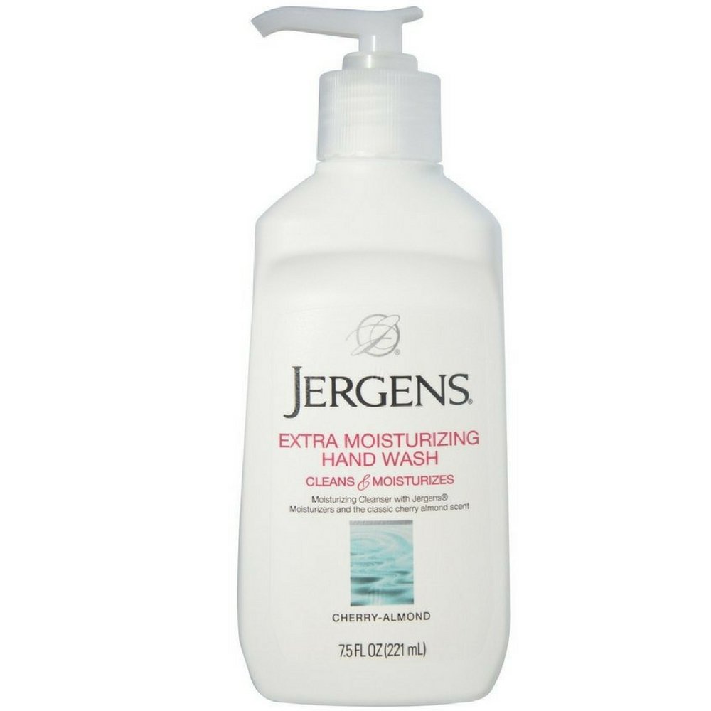 Amazon Com Jergens Extra Moisturizing Hand Wash Cherry Almond 7 50 Oz Pack Of 6 Beauty Products Beauty