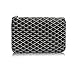 Stylesty Fashion Clutch Bag, Pu Envelope Clutch Purse, Women Handbag (Medium, Black)
