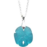 YInahawaii Handmade in Hawaii Sea Glass Jewelry, sand dollar necklaces, (Hawaii Gift Wrapped)