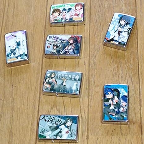 Amazon Co Jp 艦これ オイルライター Zippo風 7個 まとめ売り 艦隊これくしょん ホビー
