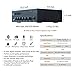 KEiiD Bluetooth 5.0 Stereo Digital Amplifier Receiver RMS 2X 40W for Home Audio Bookshelf Passive Speakers BGM Music System, Compact with FM Radio/USB/TF/ AUX/MP3/Mic, Remote Control Sleep Timerthumb 2