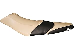 BlackTip Jetsports Seat Cover for SeaDoo 2001-2005 GTI, 2002-2004 GTI LE, 2003-2005 GTI LE RFI, 2004-2005 GTI RFI, 2001 GTS (Tan/Black)