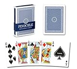 Single Blue Deck Pinochle Playing Cards by Brybelly