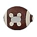 Enesco Football Piggy Bank, Ceramic, 4.25 inches, Brown