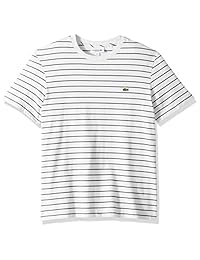 Lacoste S   S - Cinta para el cuello para hombre, diseño de rayas