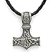 TTKP Men Huge Thor Hammer Mjolnir Viking Amulet Hammer Scandinavian Pendant Norse Jewelry