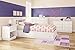 South Shore Litchi 4-Drawer Dresser, Pure White with Nickel Finish Knobs