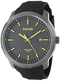 Pulsar Men's PS9101 Analog Display Japanese Quartz Black Watch