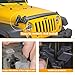 Black Hood Catch for 1997, 1998, 1999, 2000, 2001, 2002, 2003, 2004, 2005, 2006 Wrangler TJ - Hold-Down Hook Latch Pair G013JP Replaces#55176636AD, 68038118AA, 42422