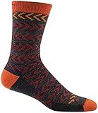 Darn Tough Chevrons Crew Socks - Men's Charcoal Large