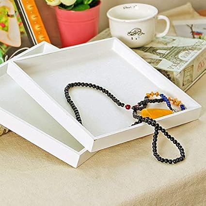 Buy Petsdelite Wood Tray Food Serving Makeup Storage Fruit Plate