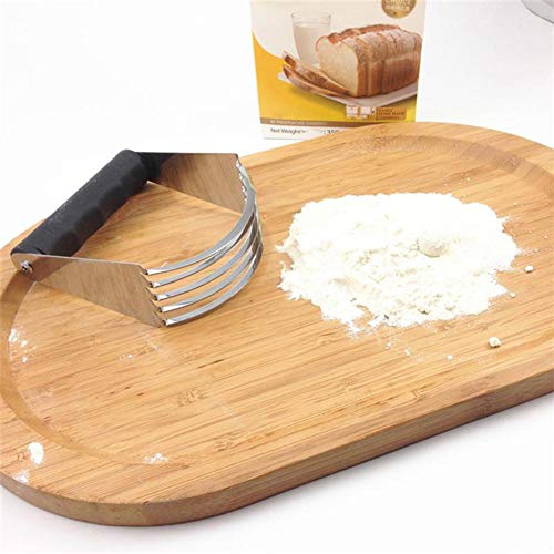 Dough Blender Professional Stainless Steel Bladed Pastry Cutter Professional Baking Dough Blender with Blades
