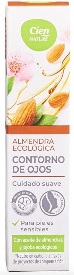 Cien Eye Contour 15ml Organic Almond Oil Sensitive Skin Jojoba Unscented