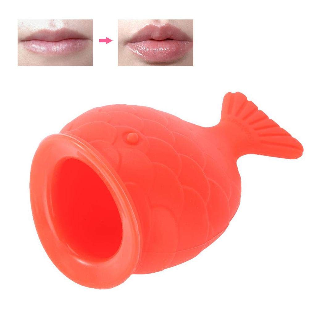 Lip Sucker for Lips Enhancer, Women Portable Fish-Shaped Lip Plump Beauty Tool Makes Your Lip Looks More Fulllip plumper device, lip plumper fish, lip plumper tool, lip plumping
