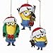 Despicable Me Bob, Stuart and Kevin Blow Mold Ornament Set