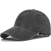 Unisex Baseball Cap Solid & Washed Colors Adjustable Cotton Dad Hat Classic Low Profile Cap for Men and Women