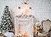 Iridescent White Tinsel Garland Metallic Streamers for Christmas Halloween Wedding Easter New Years Eve Birthday Indoor Outdoor Party Decorations