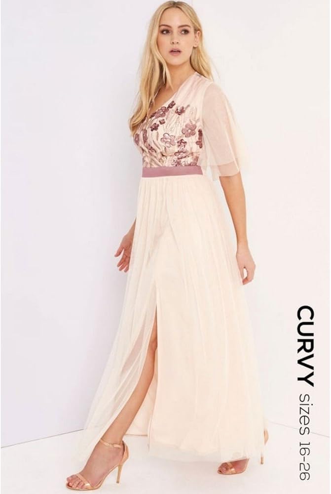 little mistress curvy maxi dress