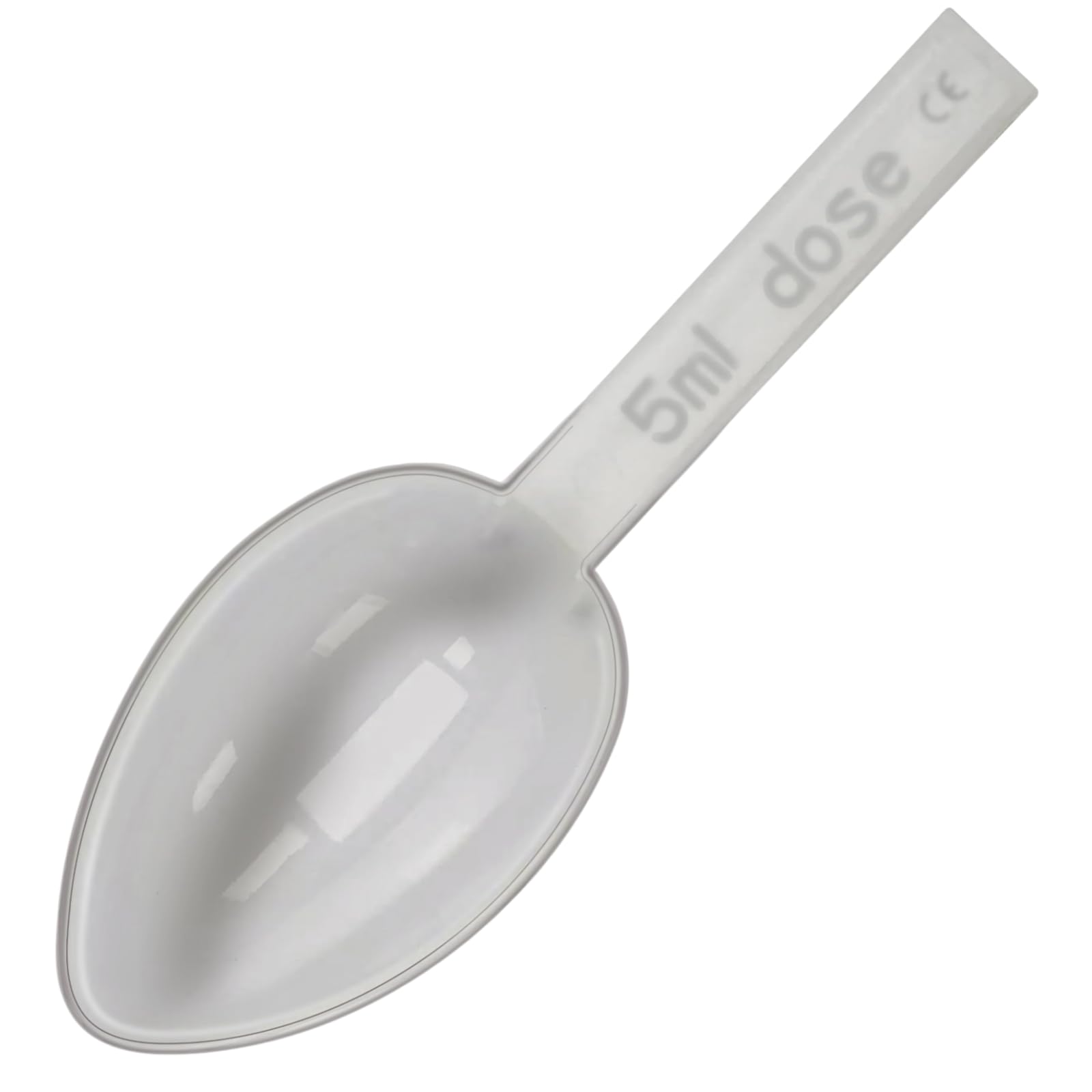 Medicine Spoons Pack of 250 5ml – CE Marked, Reuseable Precise Dosing for Pharmacies, Surgeries, Hospitals, Nursing Homes, Nurseries & Care Homes — image 1
