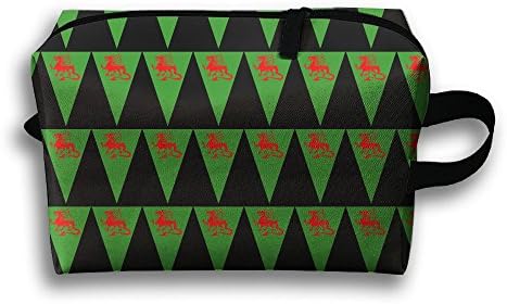 Welsh Dragon Triangular Travel Bag Multifunction Portable Toiletry Bag Organizer Storage
