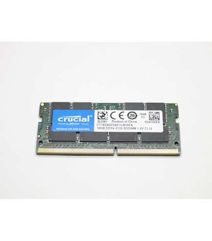 Crucial 16GB Single DDR4 2133 MT/s (PC4-17000) SODIMM 260-Pin