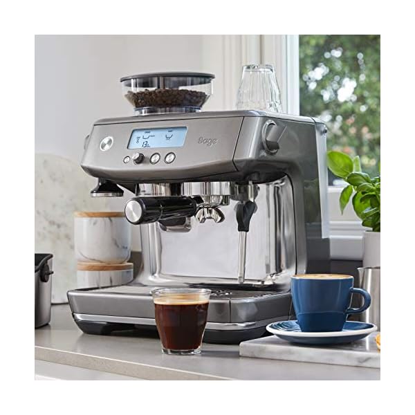 Sage Appliances Barista Pro Espressomaschine und Kaffeemaschine mit Milchaufschäumer, Siebträgermaschine, SES878, 1 cups… – Bild 7