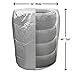 TCP Global Seasonal Tire Storage Cover-Bag - Dustproof Protective Polyester Cover with Drawstring - Holds 4 tires up to 32