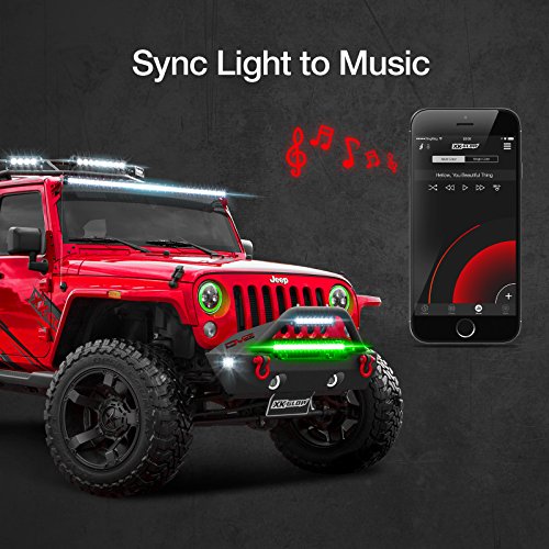 XK TITAN High Power LED Light Smartphone Controller for LED light bar offroad 4x4 emergency law enforcement construction truck app bluetooth strobe controller