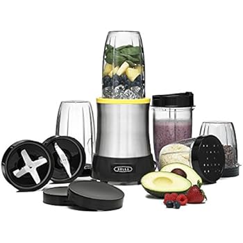 BELLA BLA13984 Rocket Extract PRO Power Blender, 15 Piece set, stainless steel