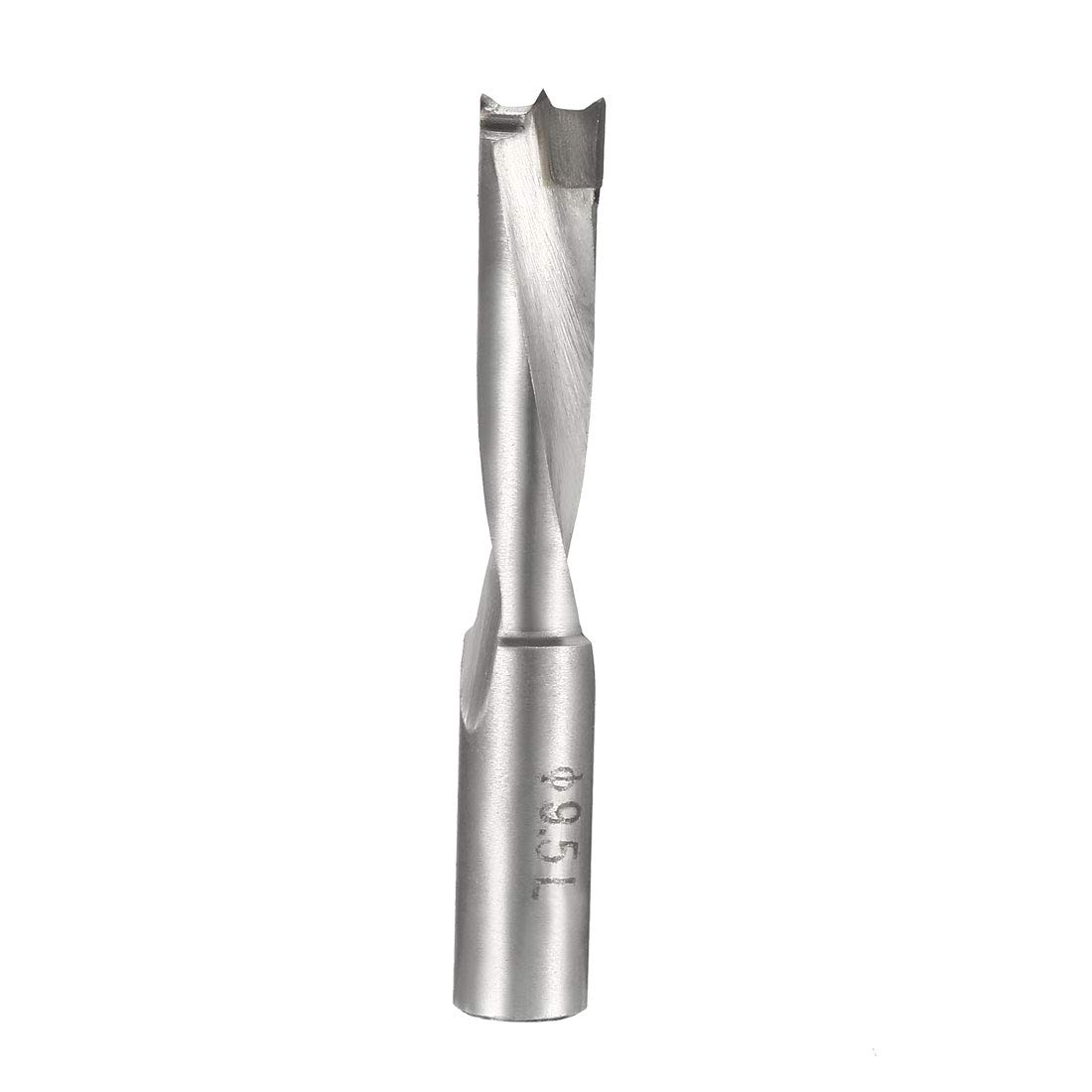 sourcing map Brad Point Drill Bits for Wood 9.5mm x 68mm Left Turning Carbide for Woodworking Carpentry Drilling Tool