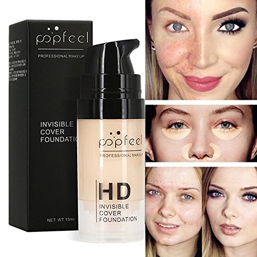 TADAMI POPFEEL Makeup Liquid Foundation Moisturizing Waterproof Concealer BB Cream Health and Beauty Concealer (D)