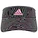 adidas Women's Match Visor, Black/Deepest Space/Pink Glow Flor Print, One Size