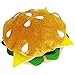 Food Hats - Pizza Hamburger Hot Dog Costume Party Dress Up - Chef Hat Funny Party Hats (Hamburger Hat)