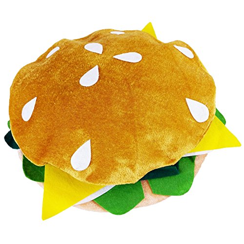Funny Party Hats Food Hats Pizza Hamburger Hot Dog Costume Party
