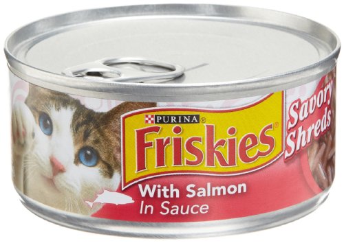 Purina Friskies Shreds Salmon Wet Cat Food - Image 2