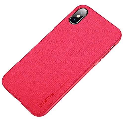 Bokoo for iPhone X TPU Cases Cloth Washable Invisible Magnet 5.8 Inch, with Comfortable Hand Heeling
